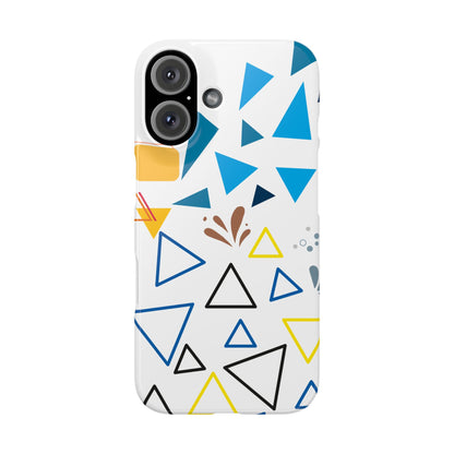 Abstract Print Style Iphone Slim Phone Cases