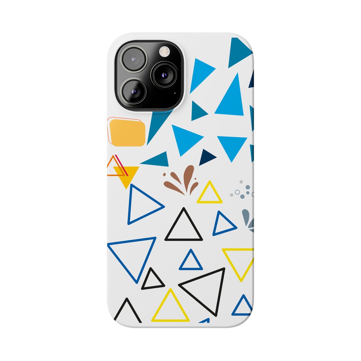 Abstract Print Style Iphone Slim Phone Cases