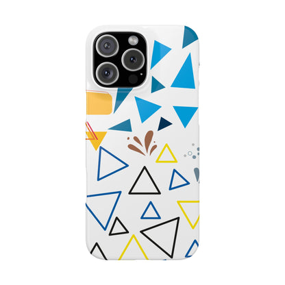 Abstract Print Style Iphone Slim Phone Cases