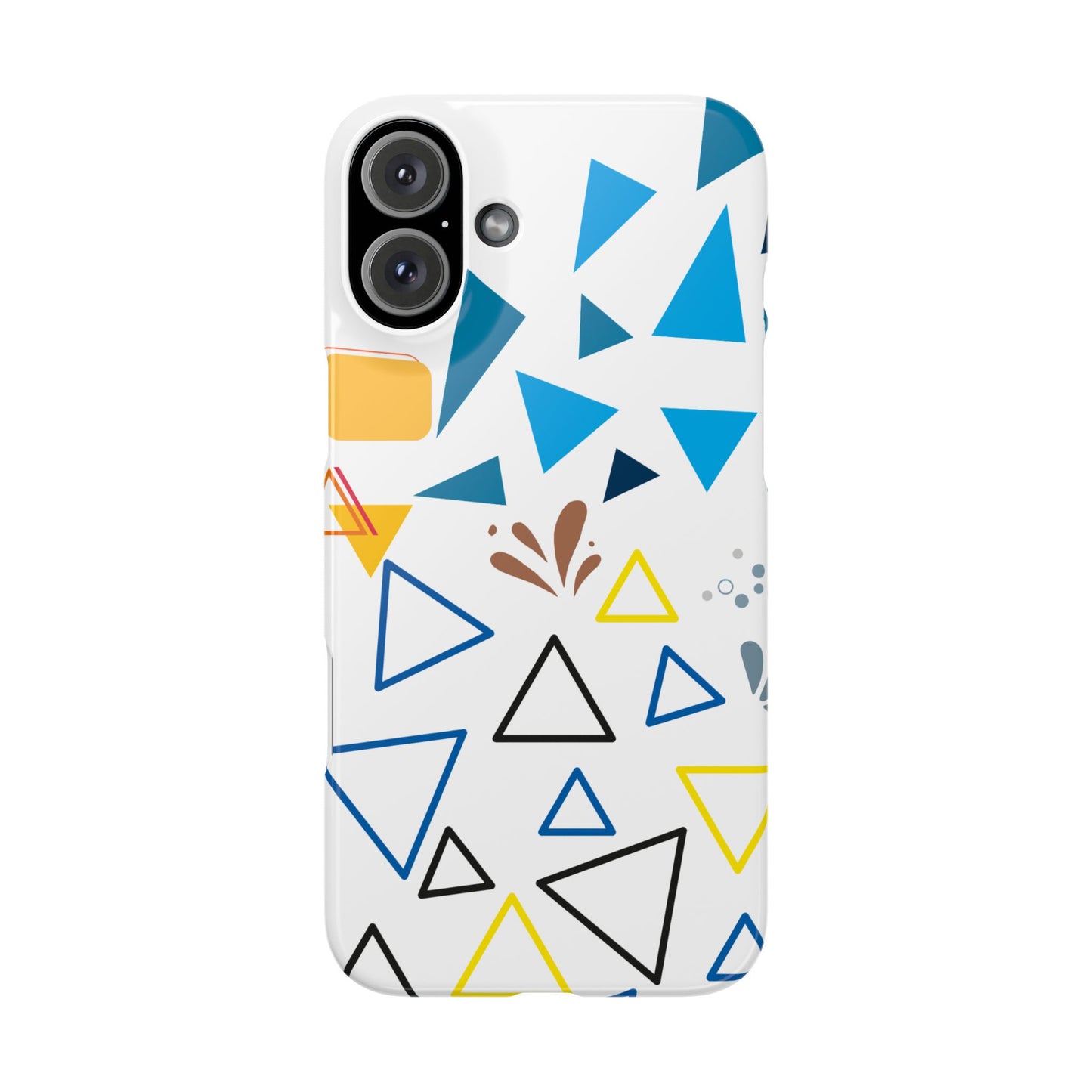 Abstract Print Style Iphone Slim Phone Cases