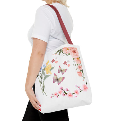 Multicolor Print Tote Bag for Daily