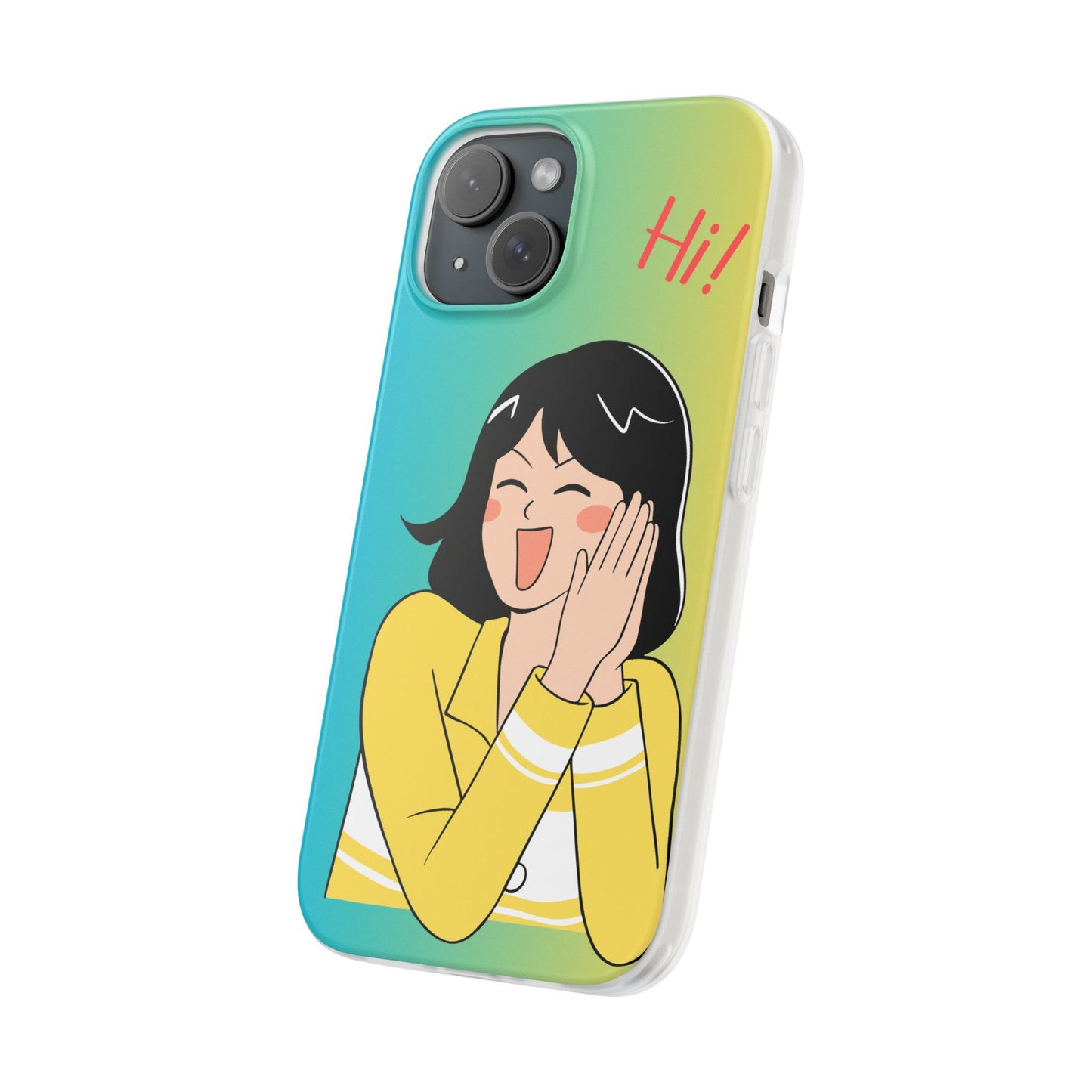 Printed Flexi I phone case