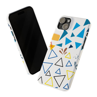 Abstract Print Style Iphone Slim Phone Cases