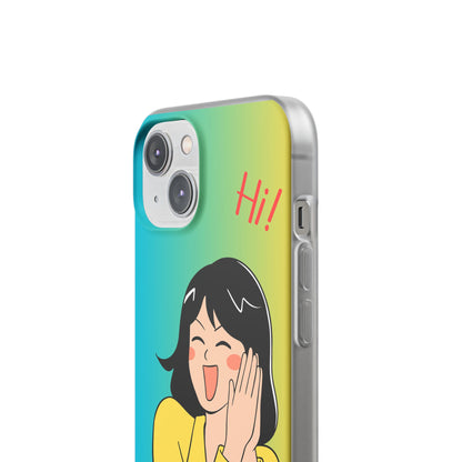 Printed Flexi I phone case