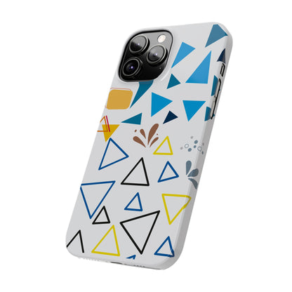 Abstract Print Style Iphone Slim Phone Cases