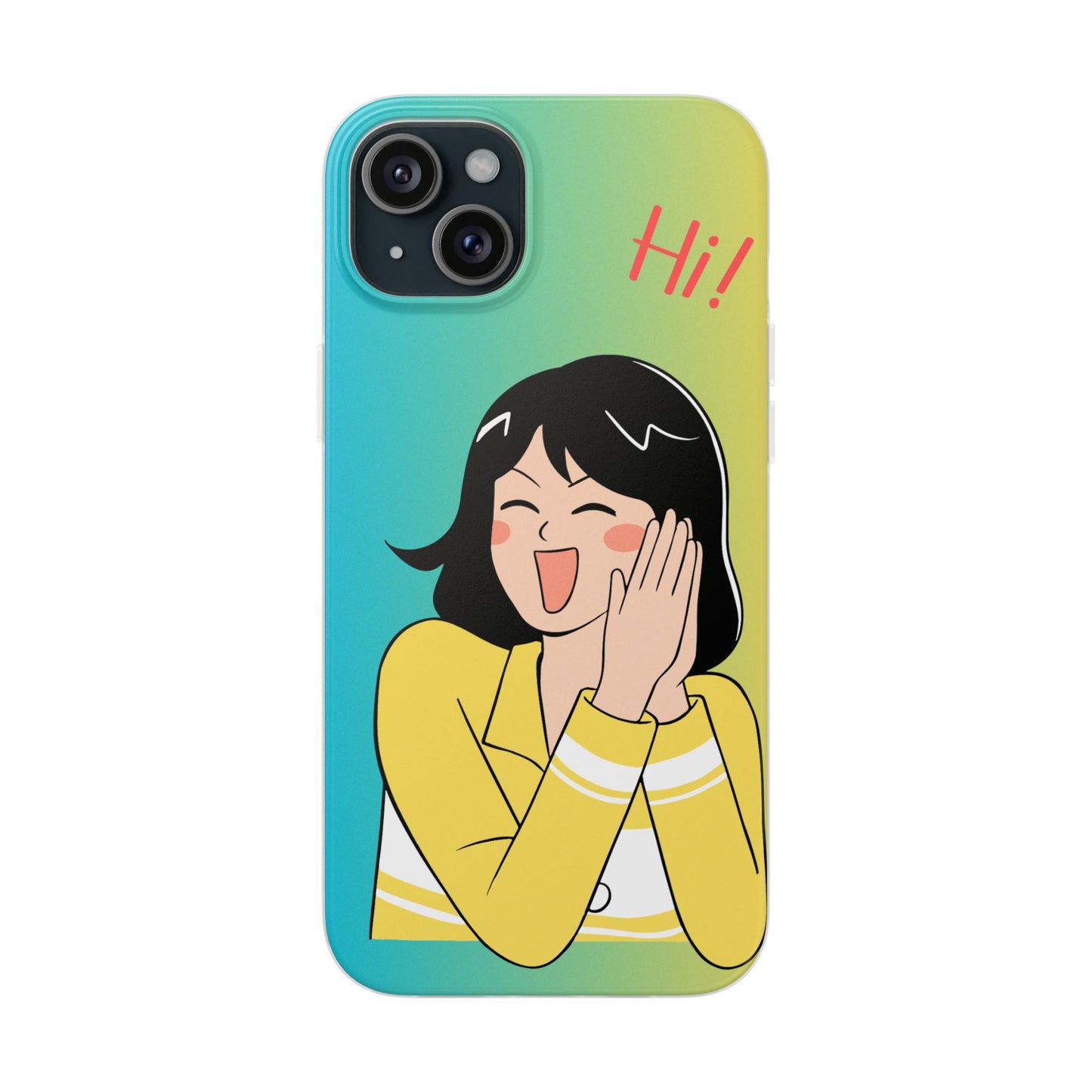 Printed Flexi I phone case