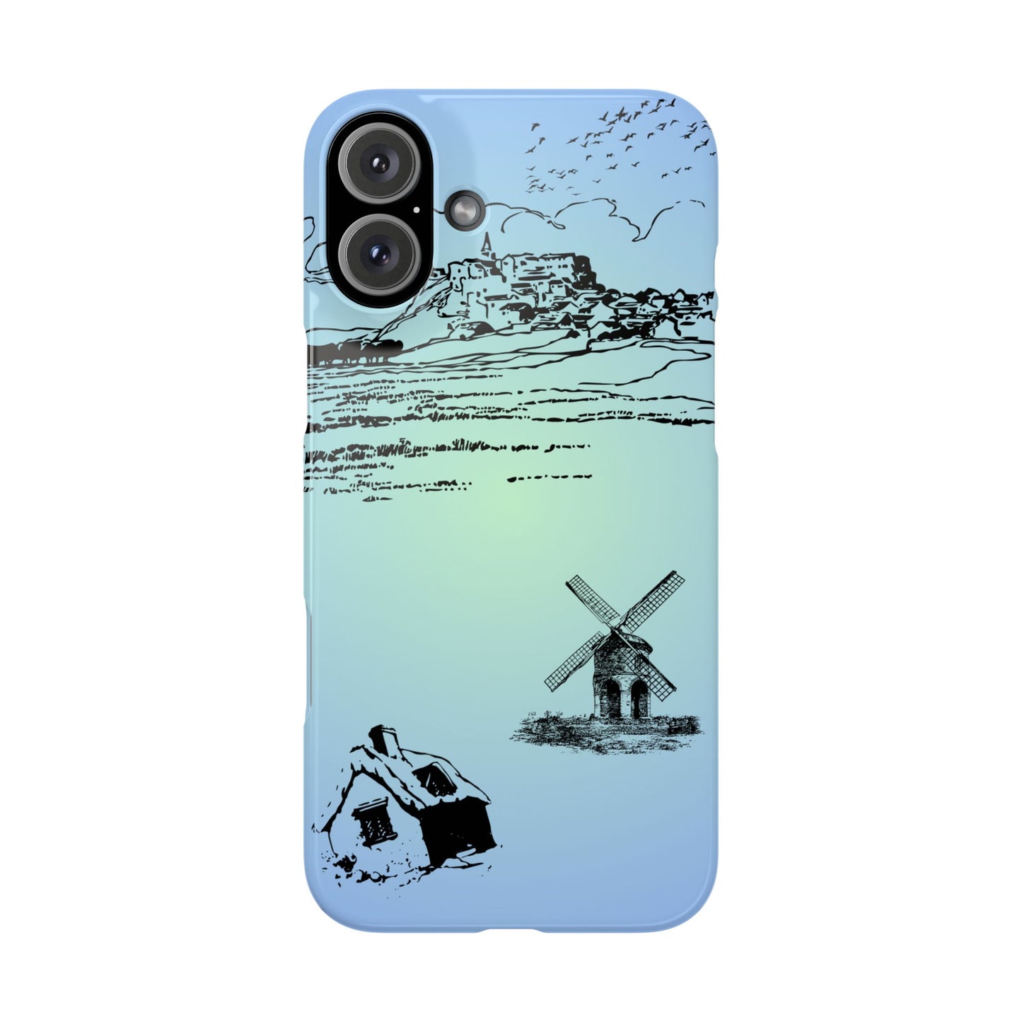 Printed Stylish Iphone Slim Phone Cases