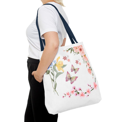 Multicolor Print Tote Bag for Daily