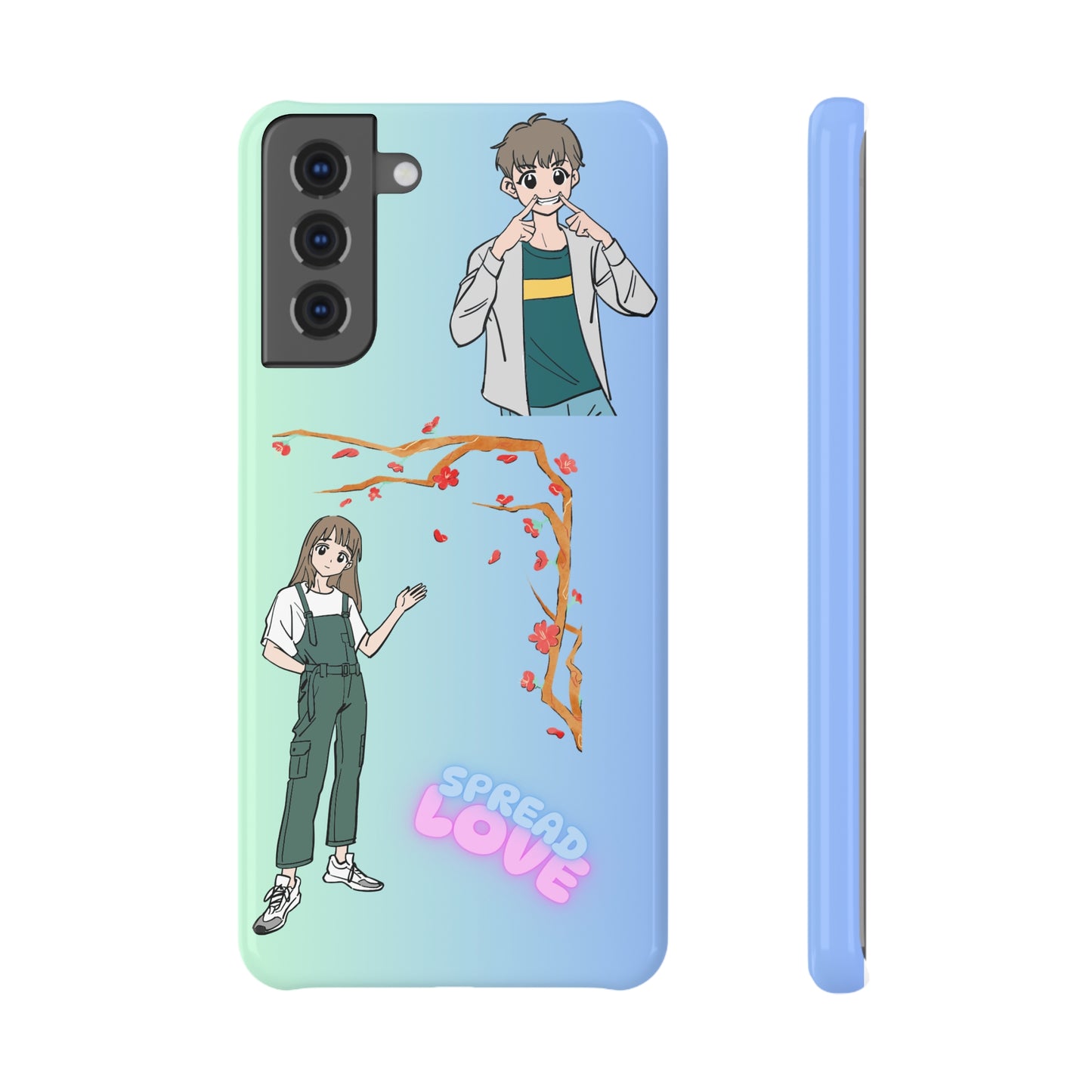 Print Samsung Slim Snap Phone Case