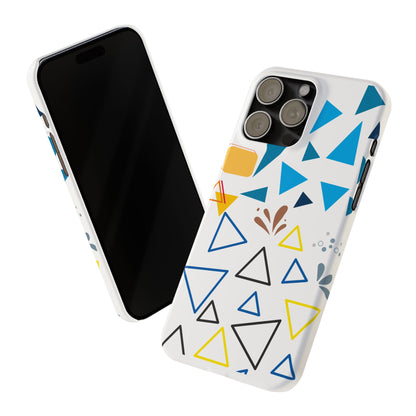 Abstract Print Style Iphone Slim Phone Cases