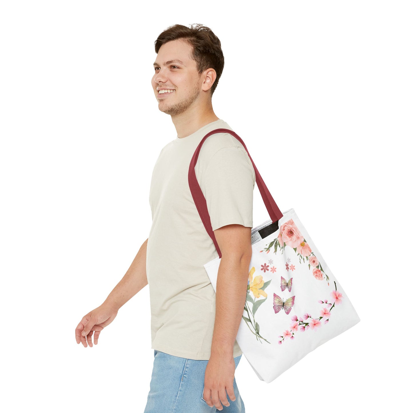 Multicolor Print Tote Bag for Daily