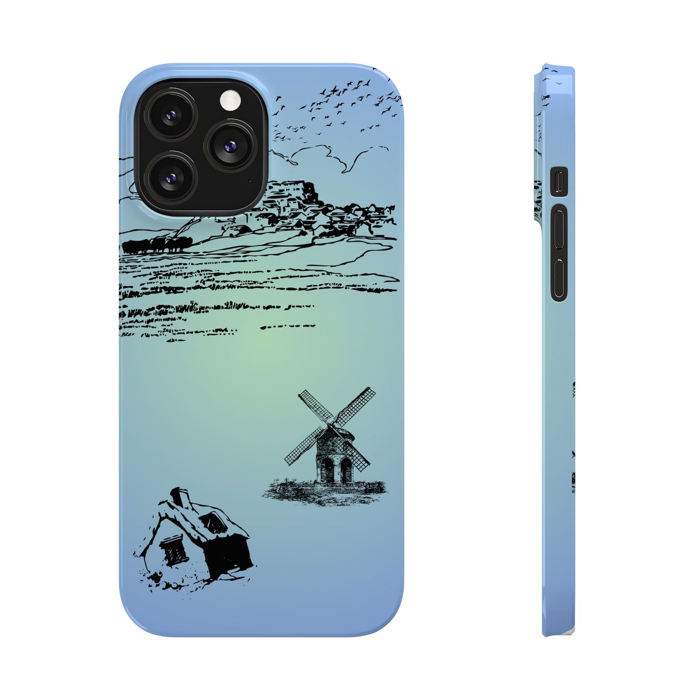 Printed Stylish Iphone Slim Phone Cases