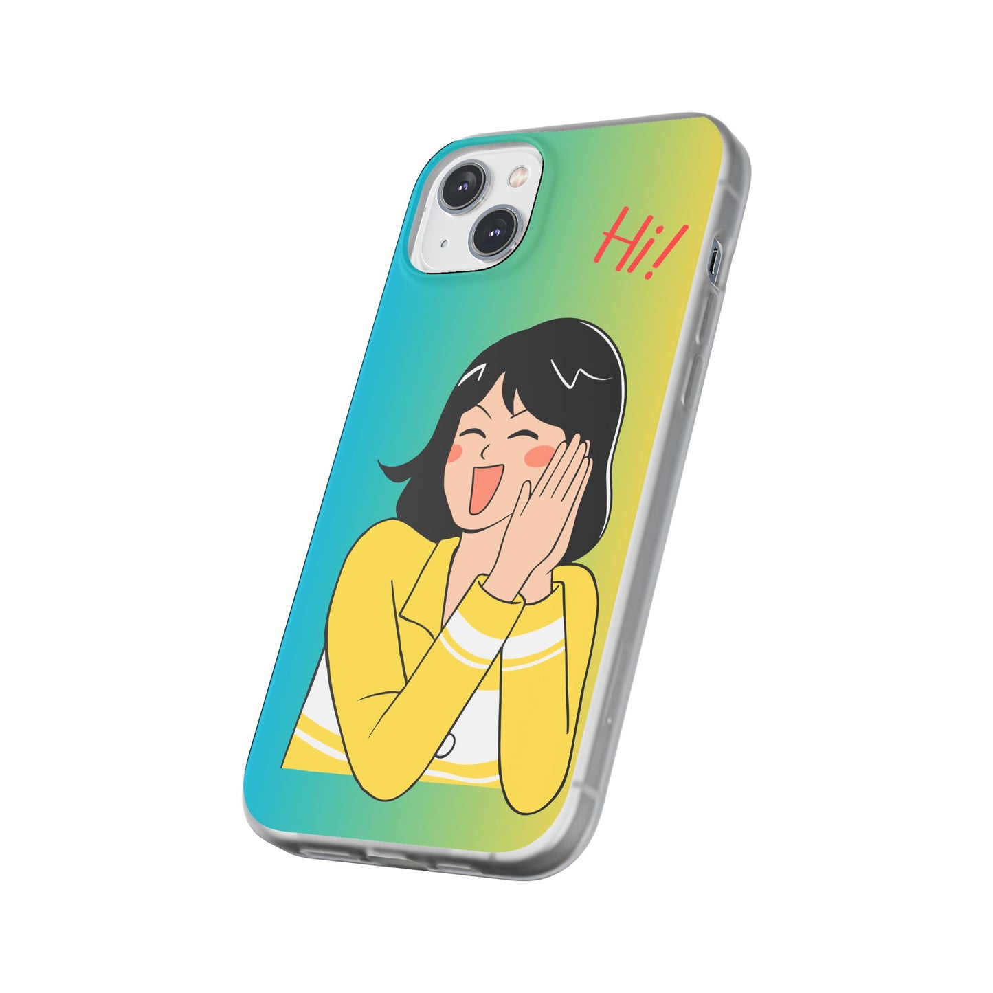 Printed Flexi I phone case