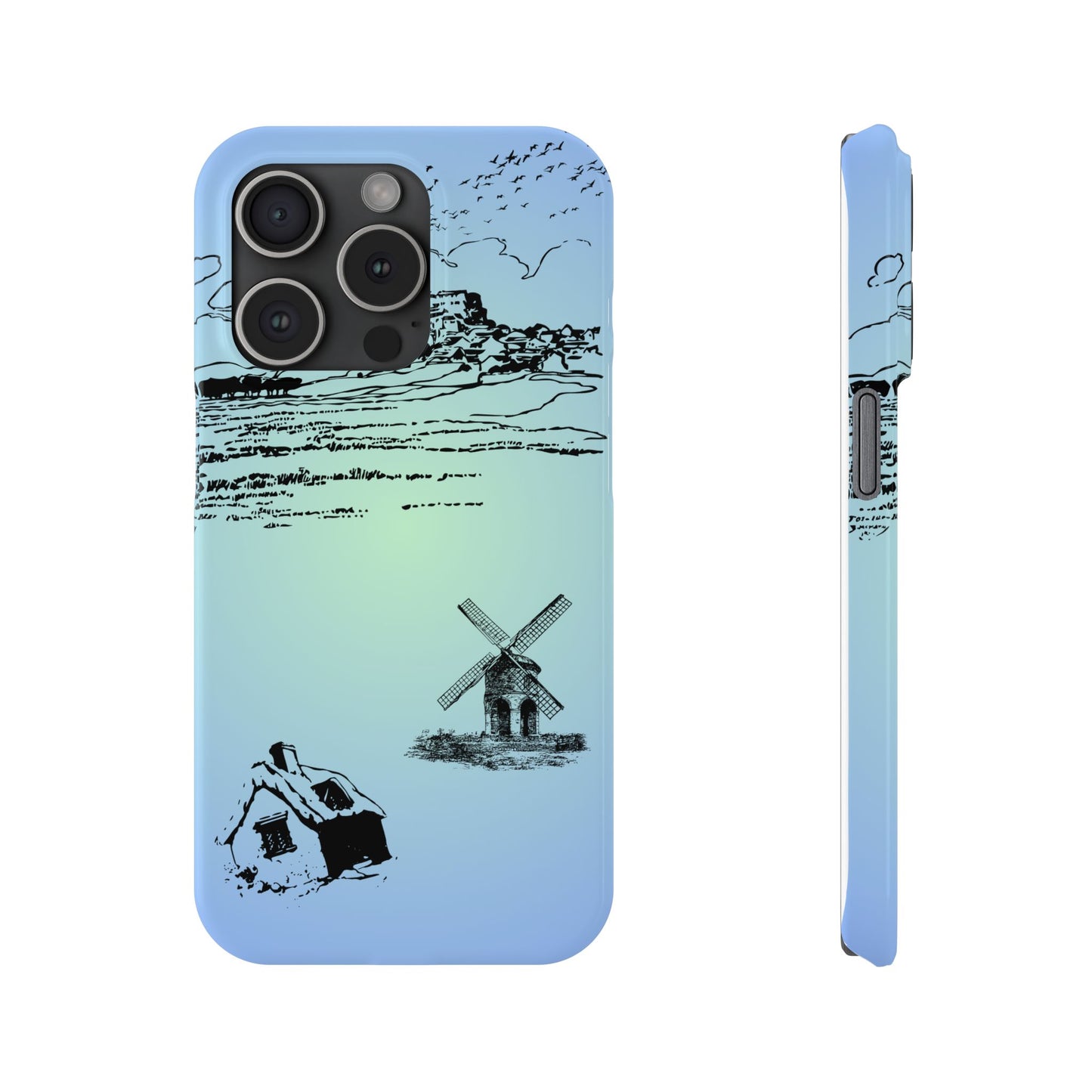 Printed Stylish Iphone Slim Phone Cases