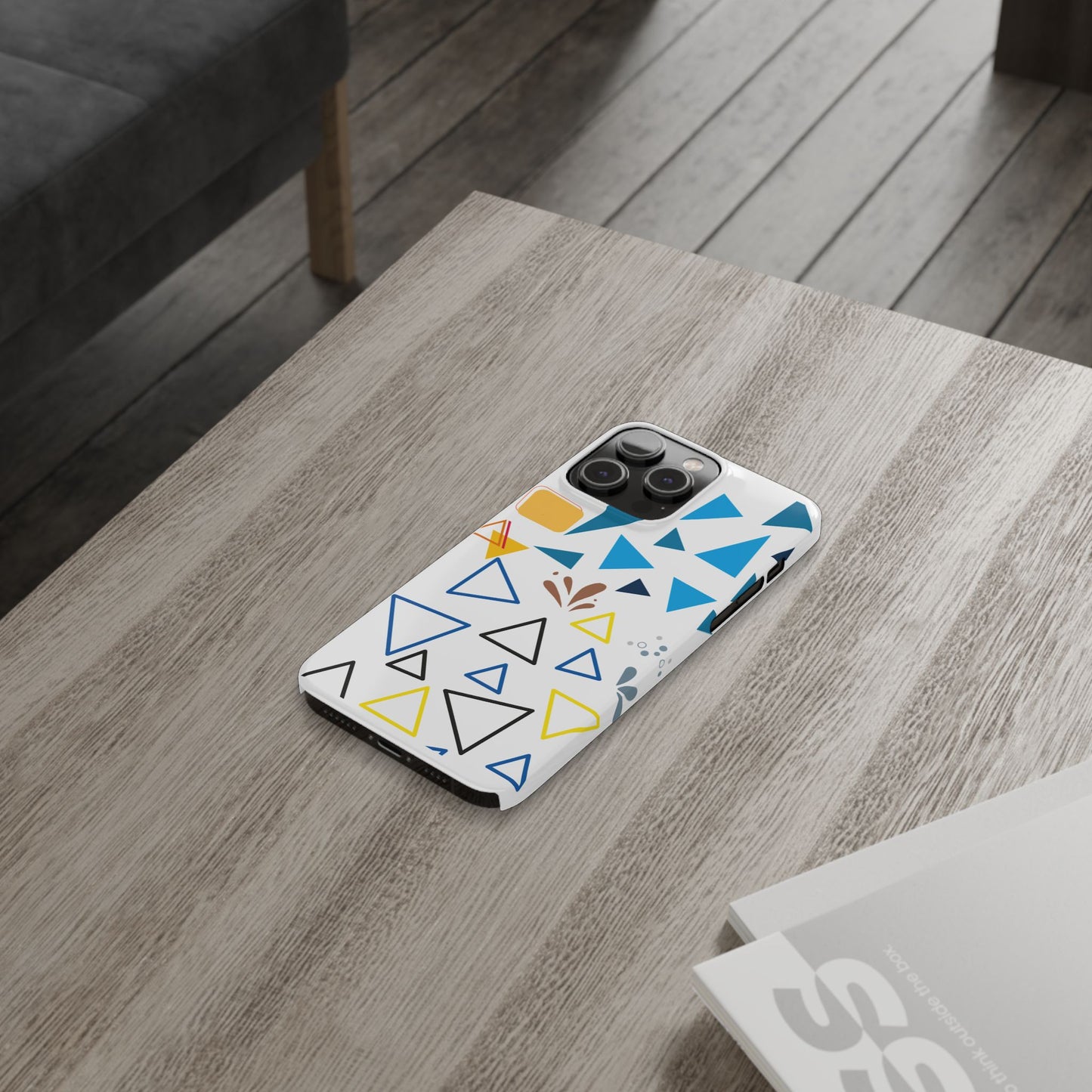 Abstract Print Style Iphone Slim Phone Cases