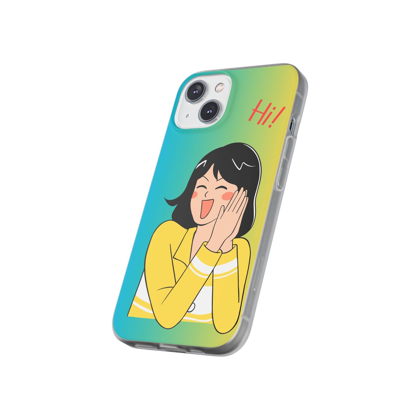 Printed Flexi I phone case