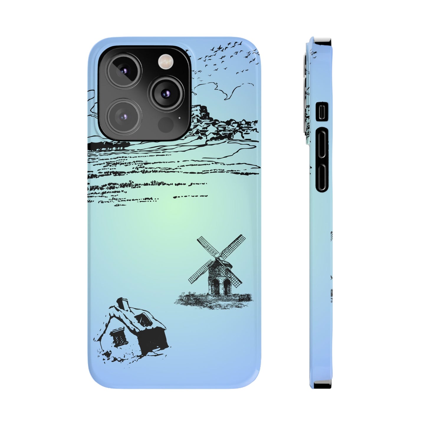 Printed Stylish Iphone Slim Phone Cases