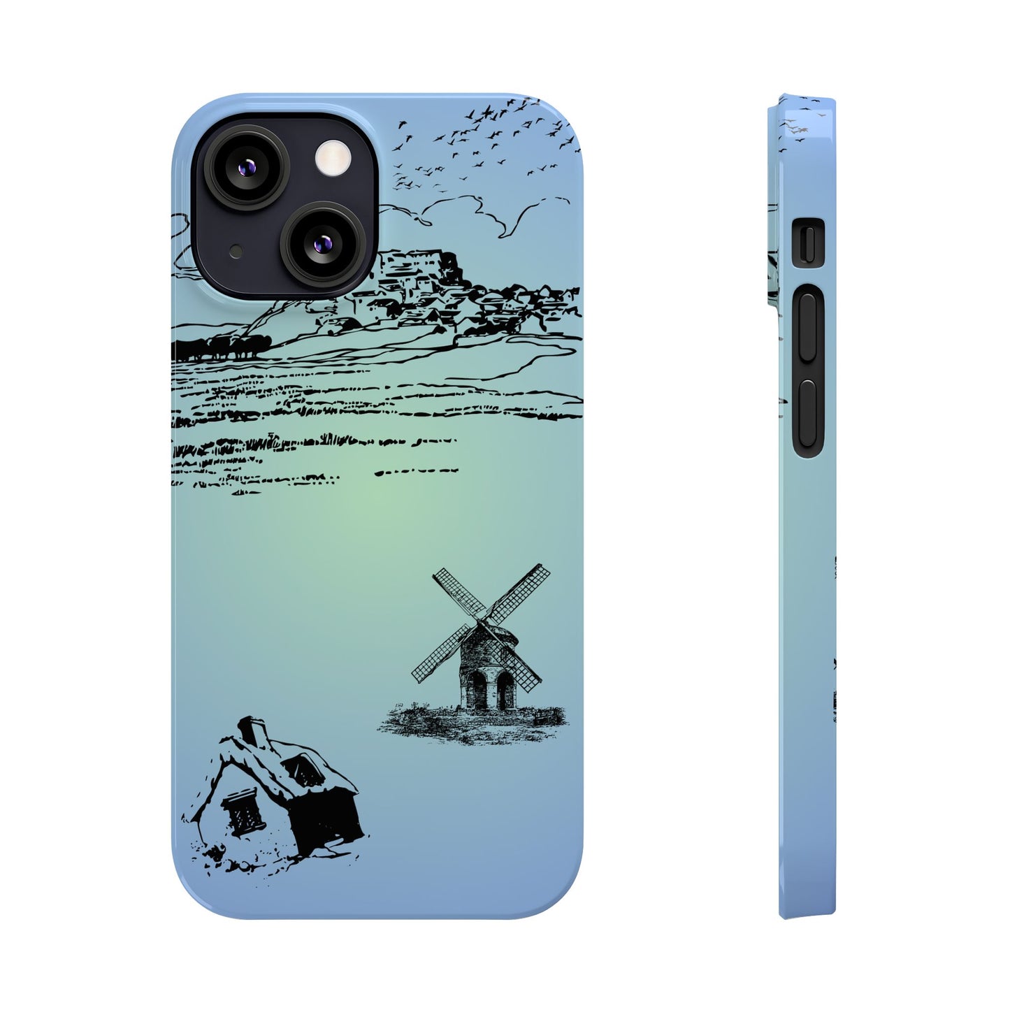 Printed Stylish Iphone Slim Phone Cases