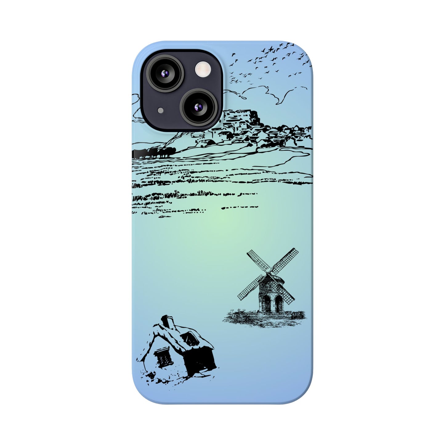 Printed Stylish Iphone Slim Phone Cases