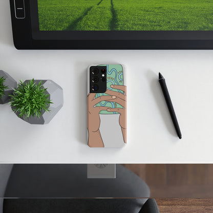 Printed Stylish Samsung Slim Snap Phone Case