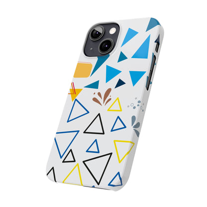 Abstract Print Style Iphone Slim Phone Cases