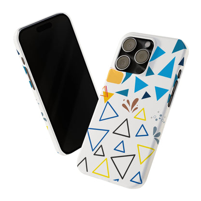 Abstract Print Style Iphone Slim Phone Cases