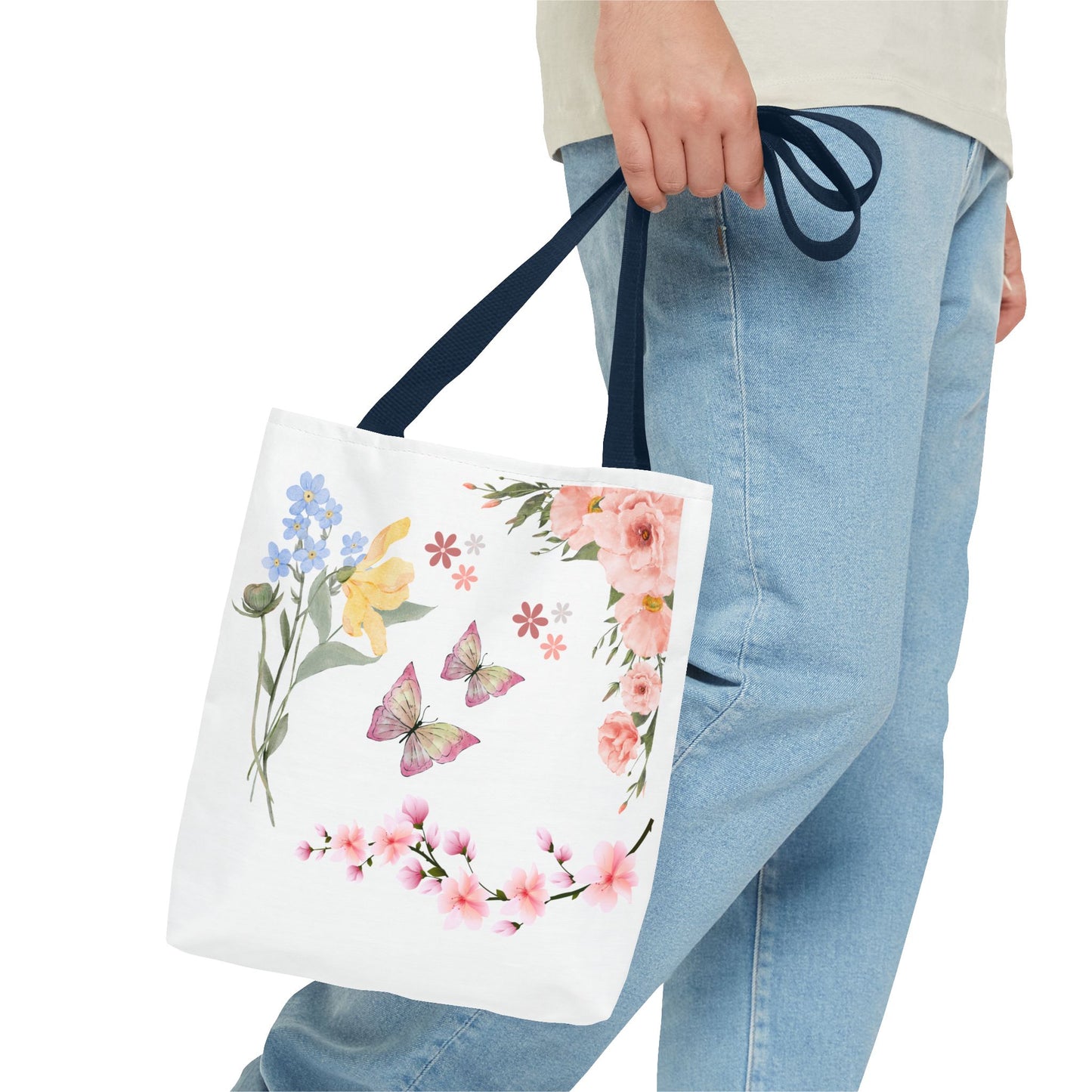 Multicolor Print Tote Bag for Daily