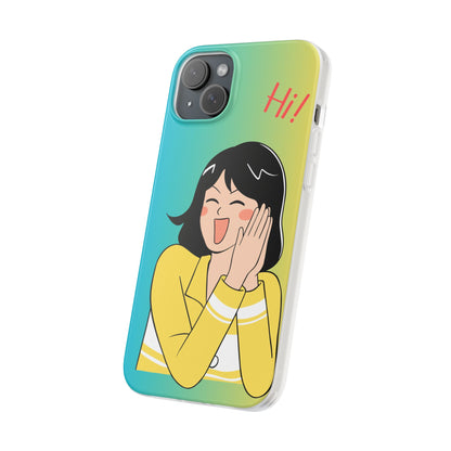 Printed Flexi I phone case