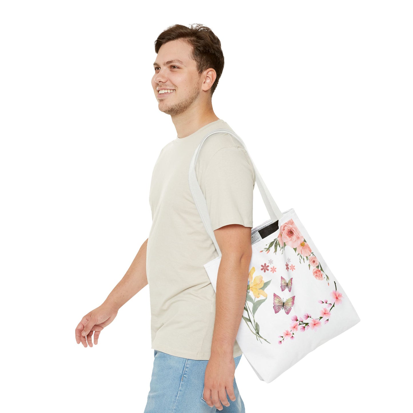 Multicolor Print Tote Bag for Daily