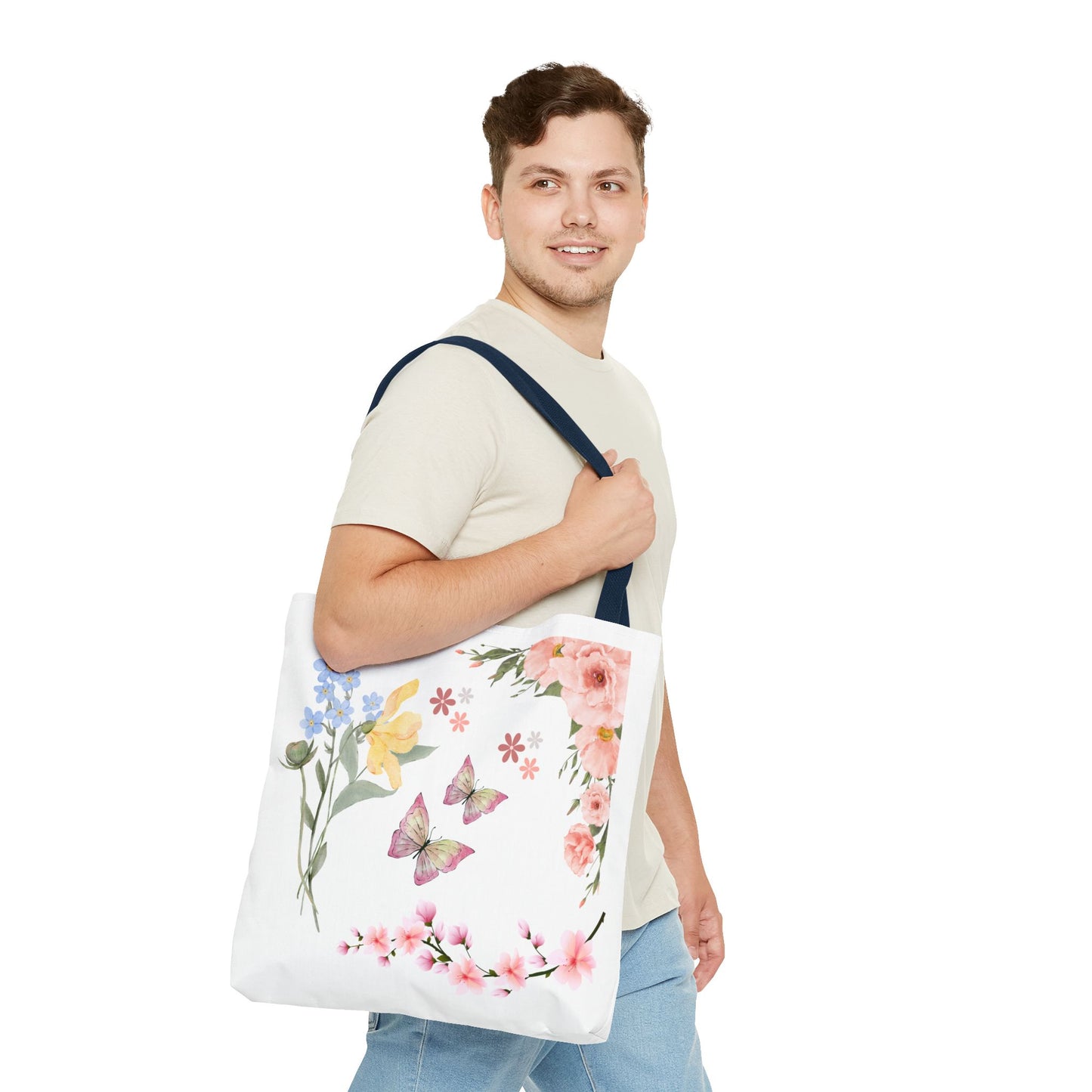 Multicolor Print Tote Bag for Daily