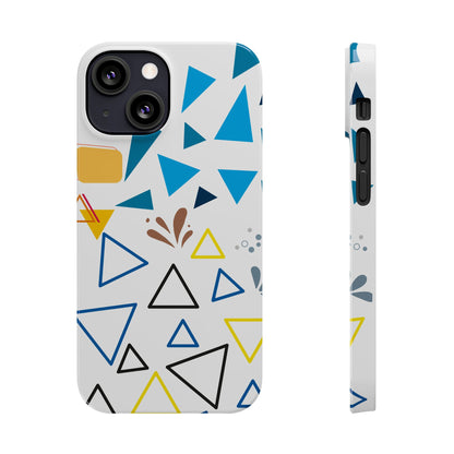 Abstract Print Style Iphone Slim Phone Cases