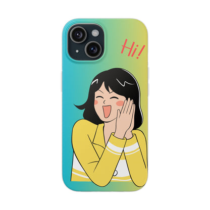 Printed Flexi I phone case