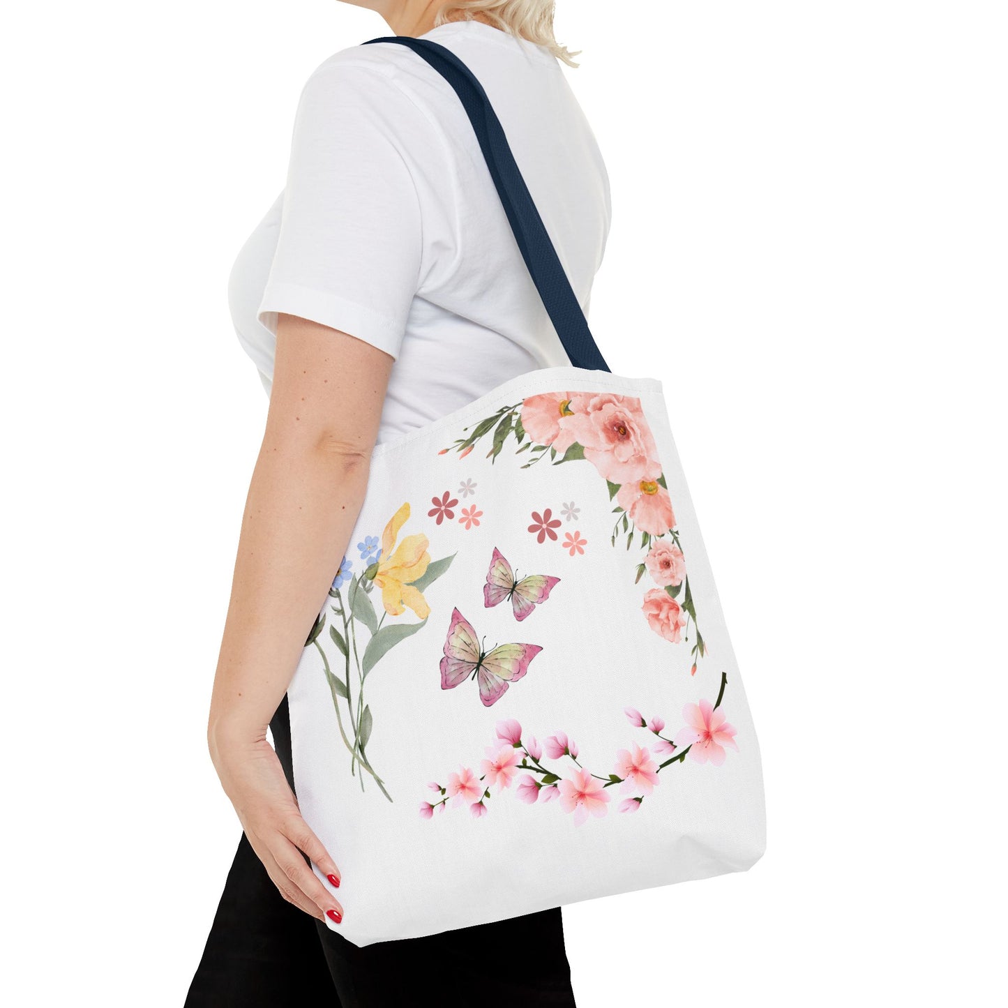 Multicolor Print Tote Bag for Daily