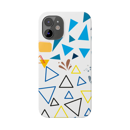 Abstract Print Style Iphone Slim Phone Cases